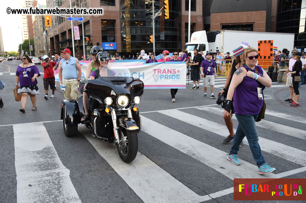 Annual Trans* Pride March