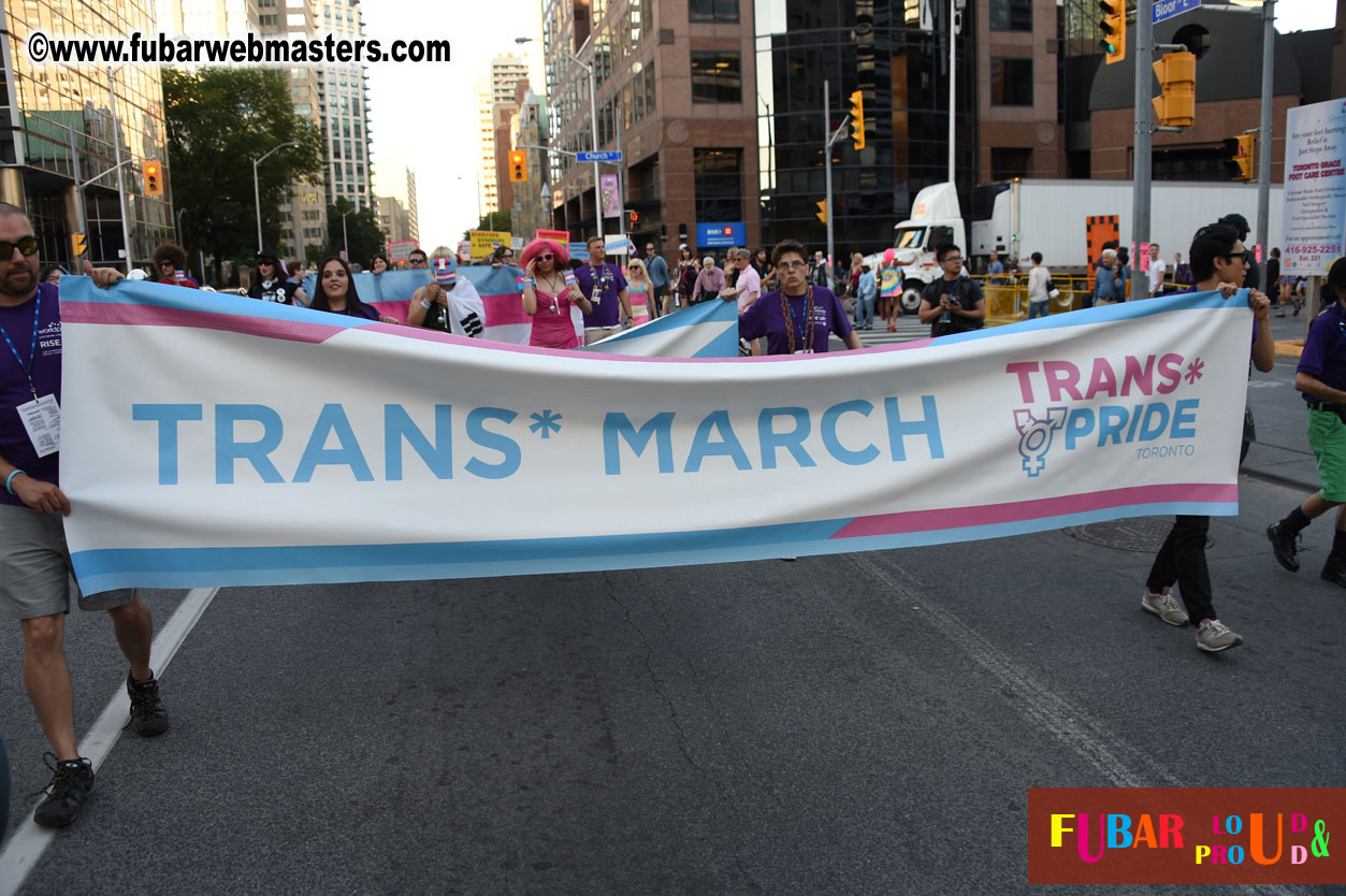 Annual Trans* Pride March