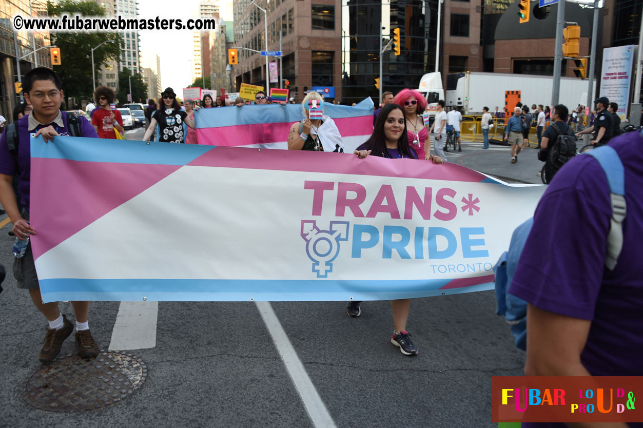 Annual Trans* Pride March