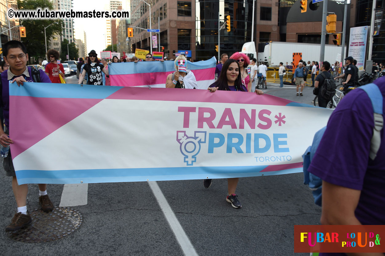 Annual Trans* Pride March