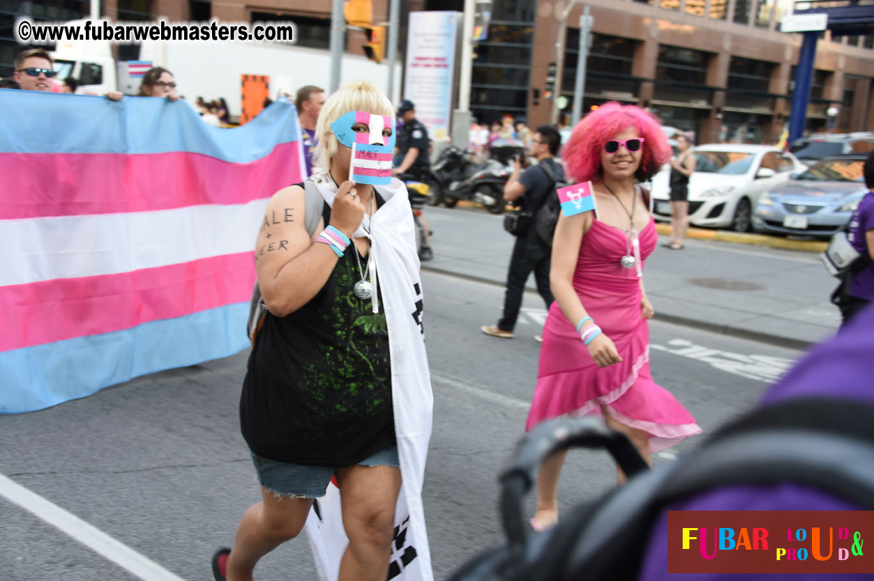 Annual Trans* Pride March