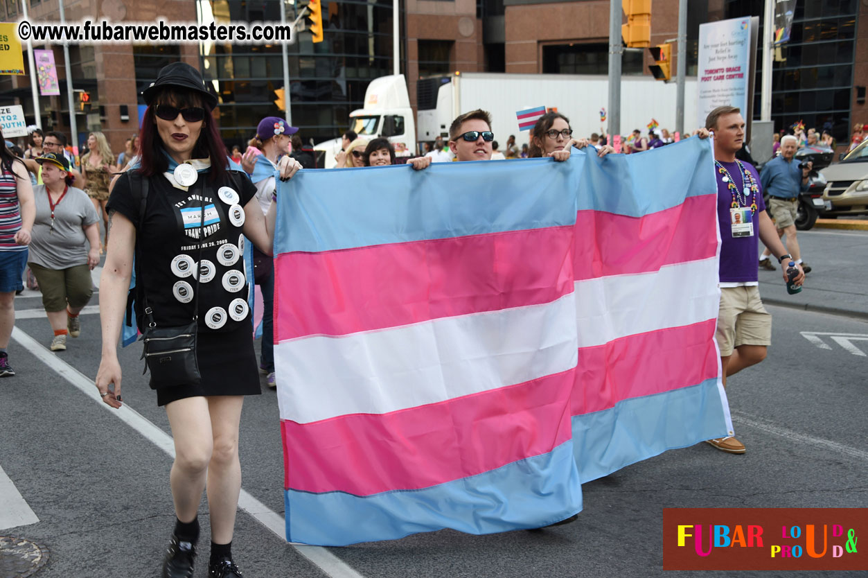 Annual Trans* Pride March