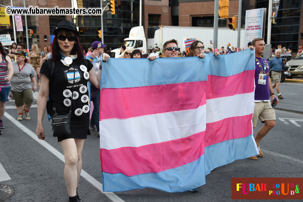 Annual Trans* Pride March