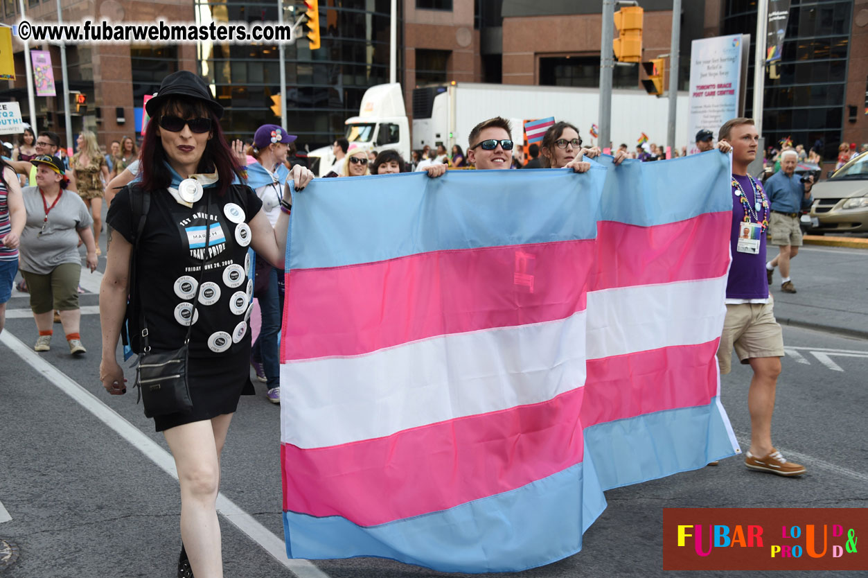 Annual Trans* Pride March