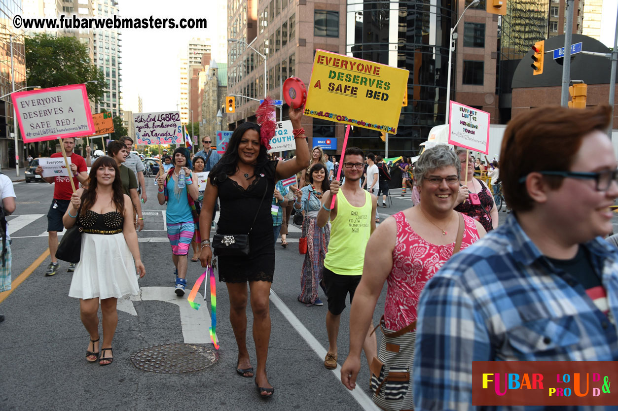 Annual Trans* Pride March