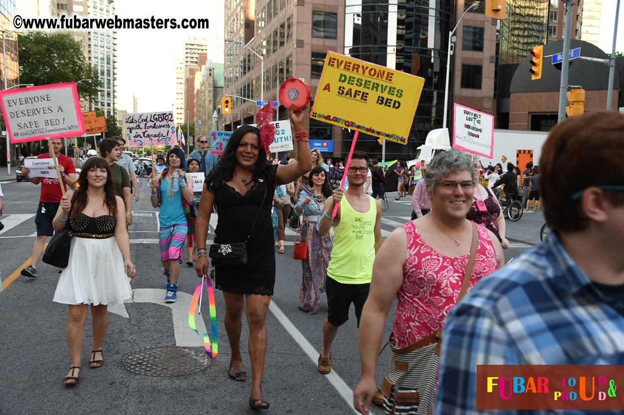 Annual Trans* Pride March