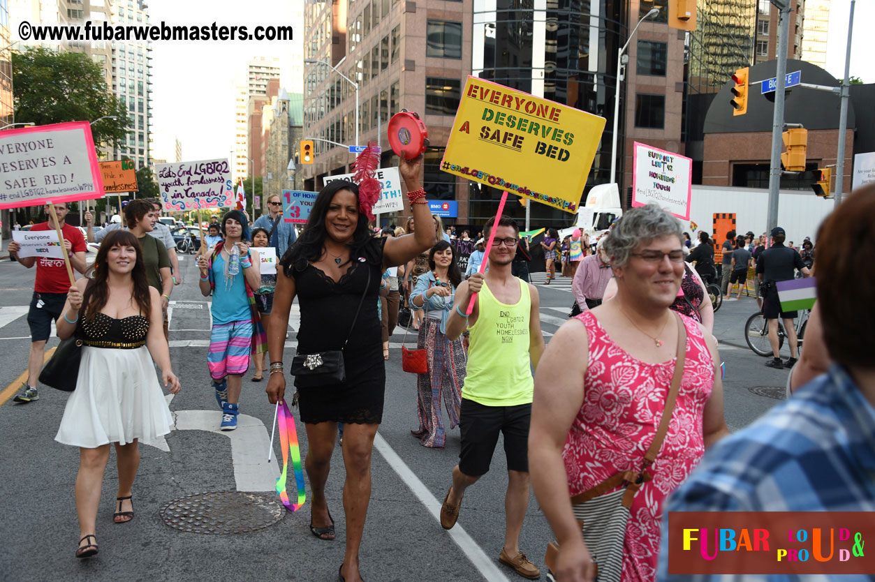 Annual Trans* Pride March