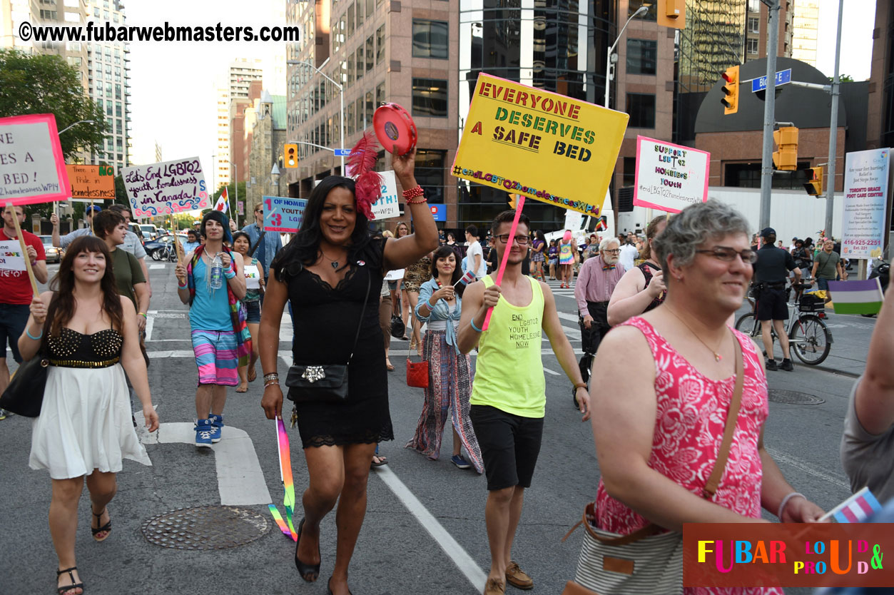 Annual Trans* Pride March