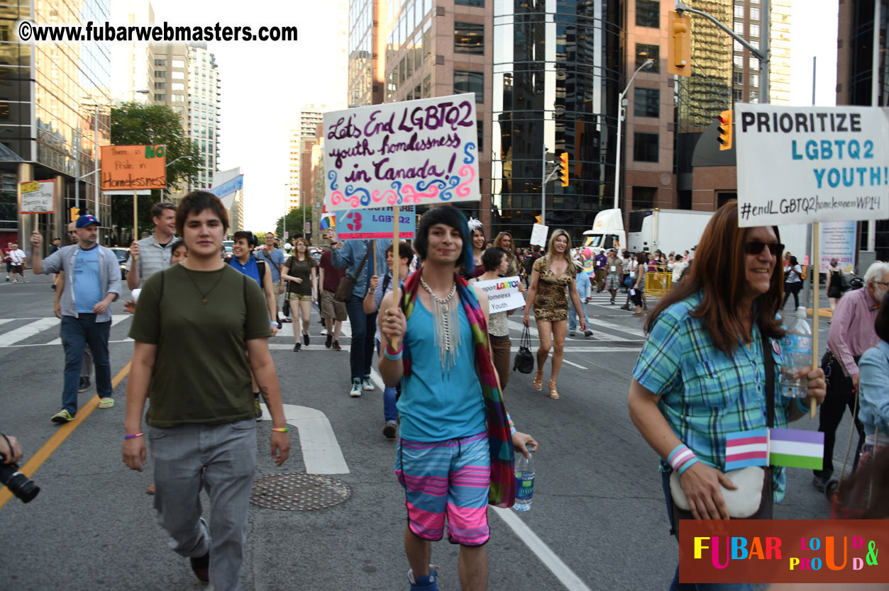 Annual Trans* Pride March