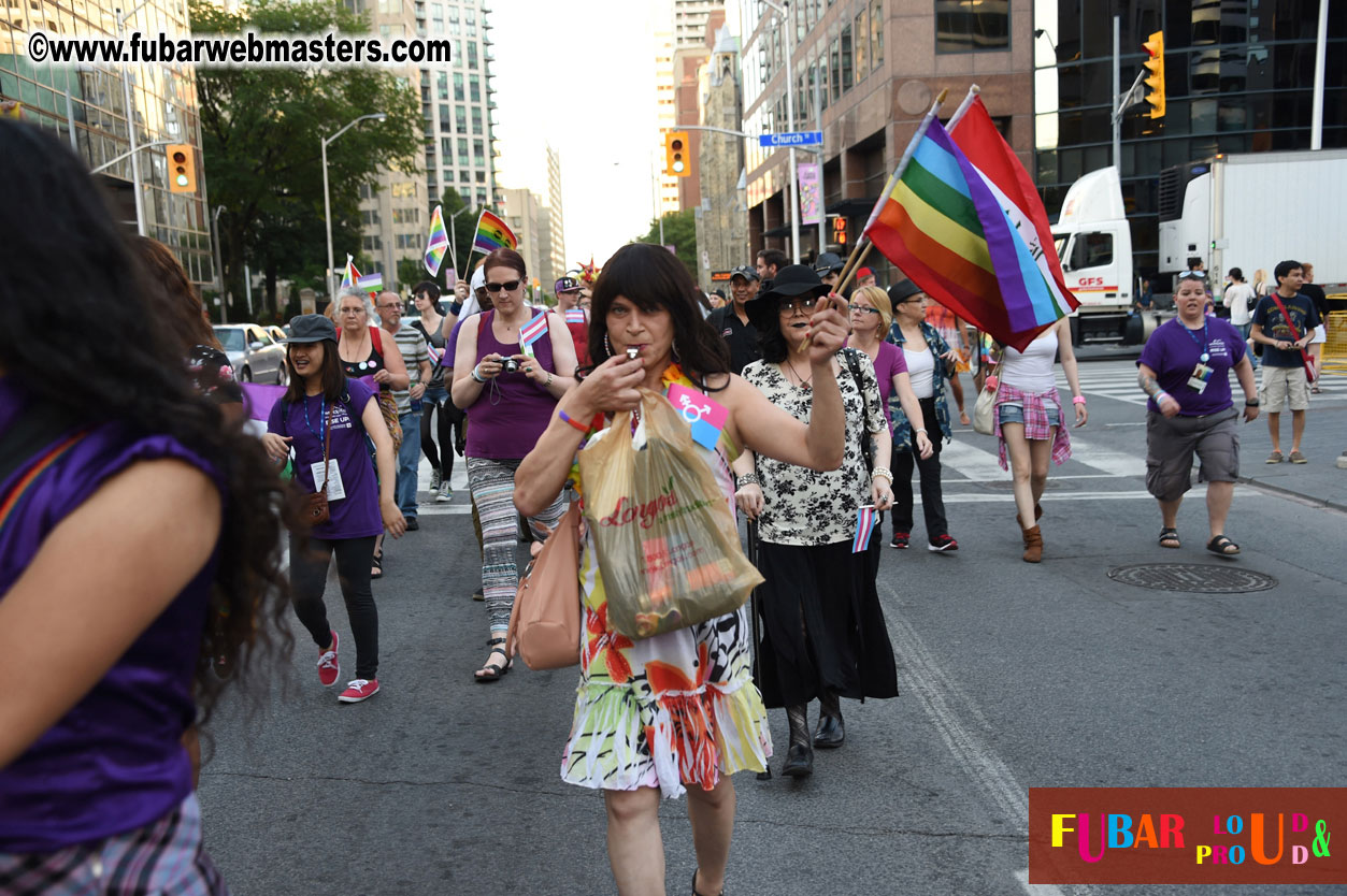 Annual Trans* Pride March