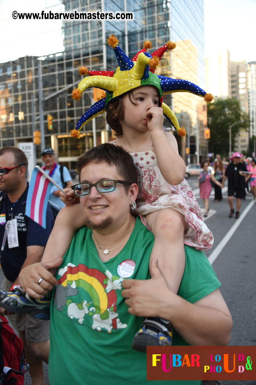 Annual Trans* Pride March