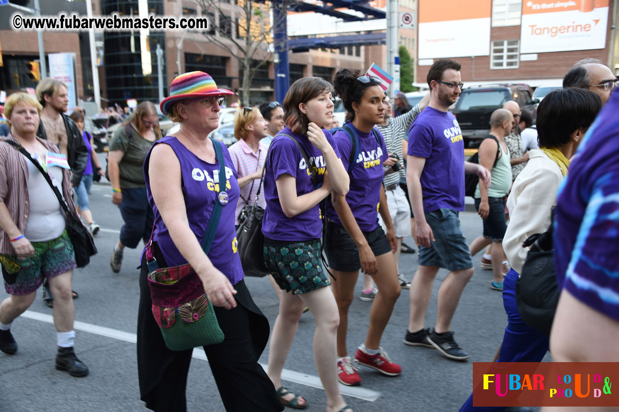 Annual Trans* Pride March