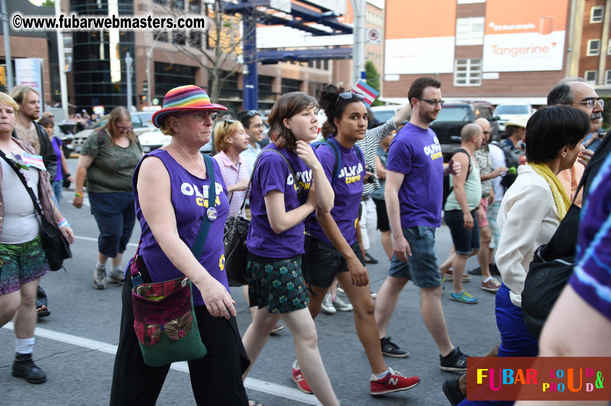 Annual Trans* Pride March