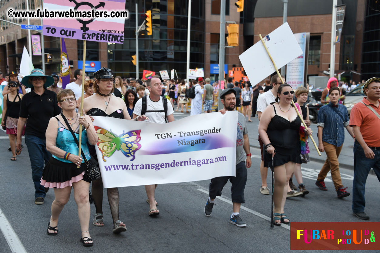 Annual Trans* Pride March