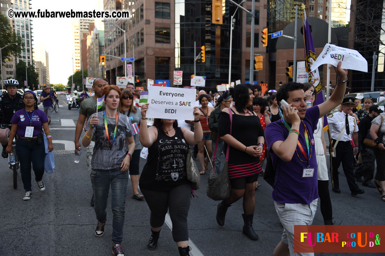 Annual Trans* Pride March