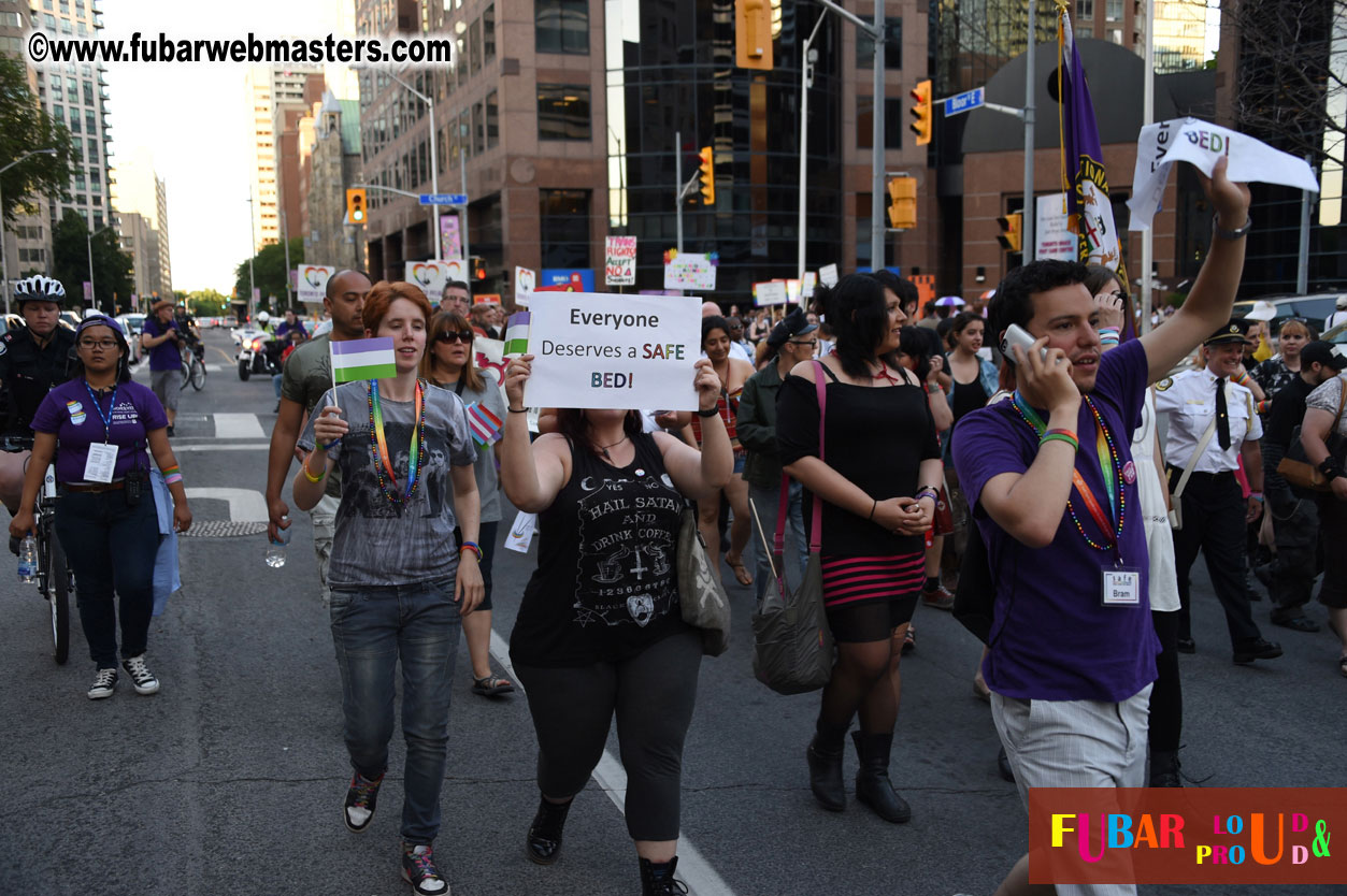 Annual Trans* Pride March