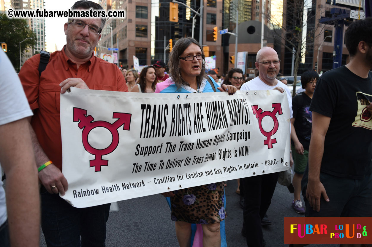 Annual Trans* Pride March