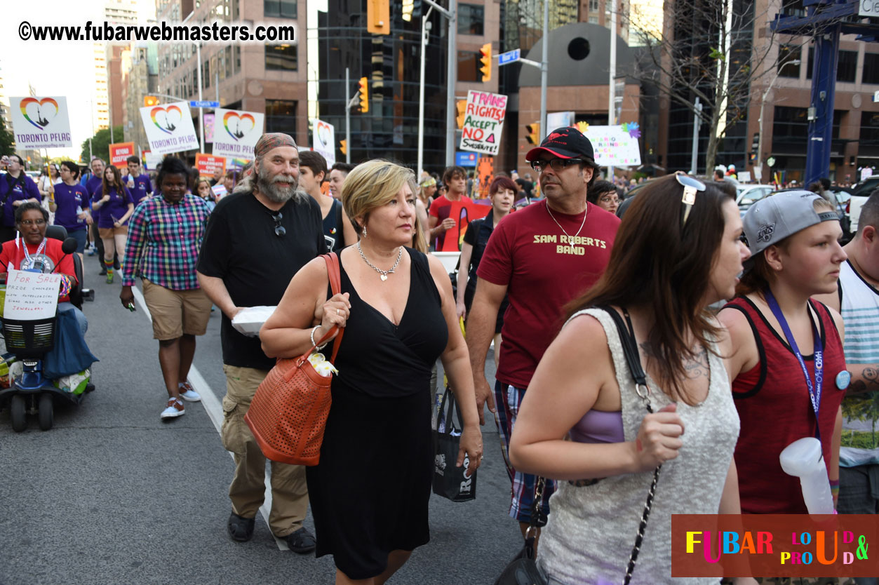 Annual Trans* Pride March