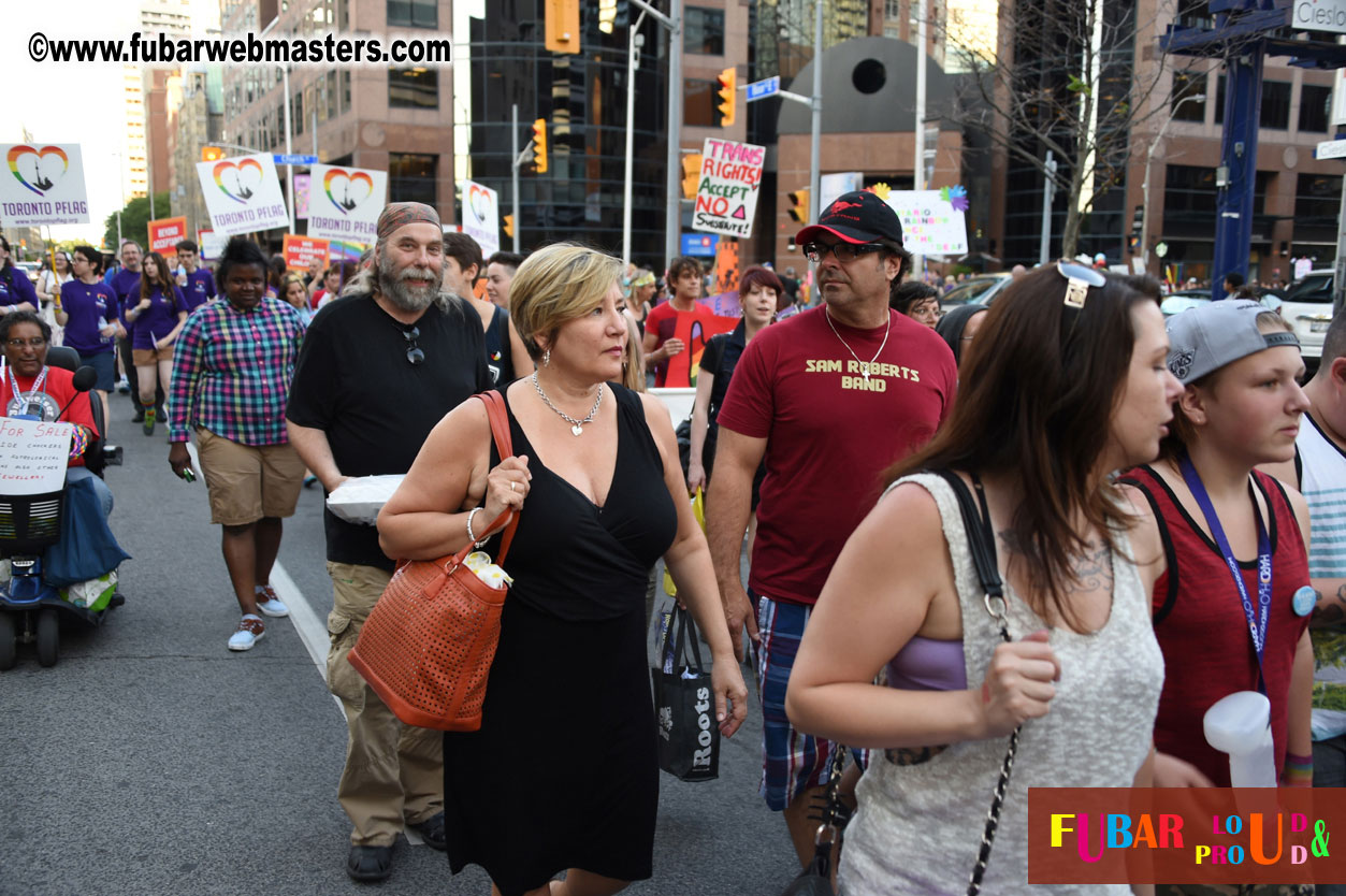 Annual Trans* Pride March