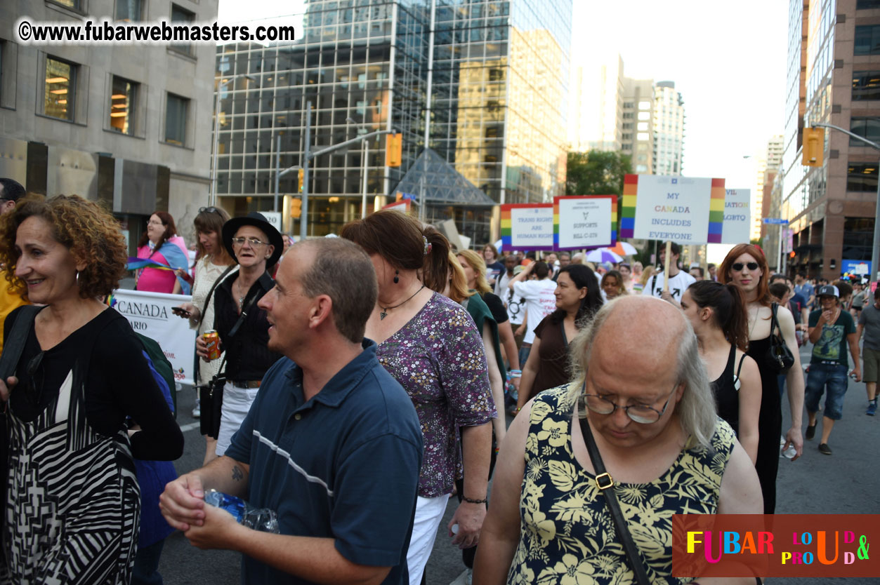 Annual Trans* Pride March