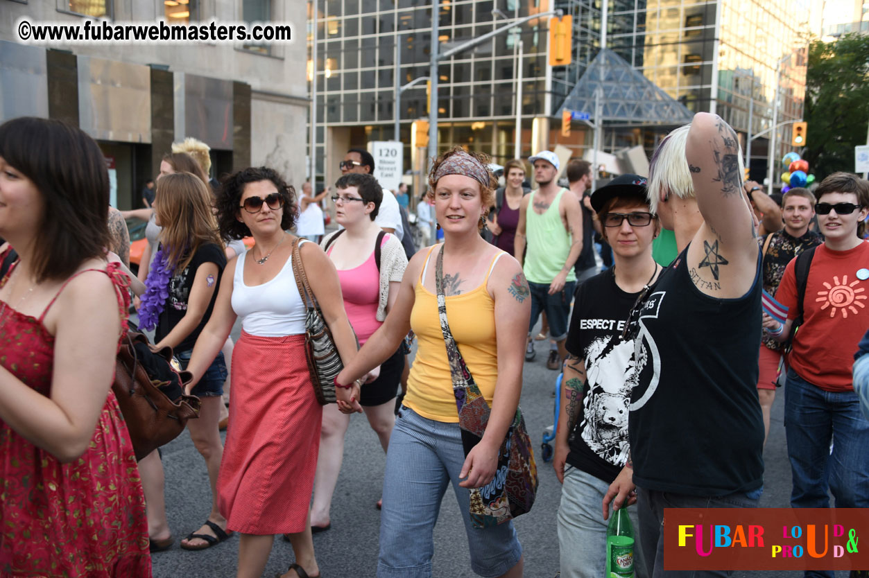 Annual Trans* Pride March