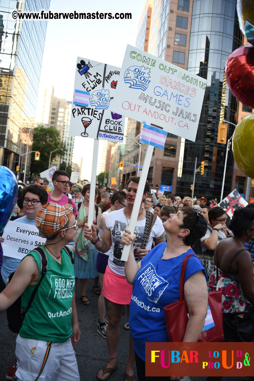 Annual Trans* Pride March