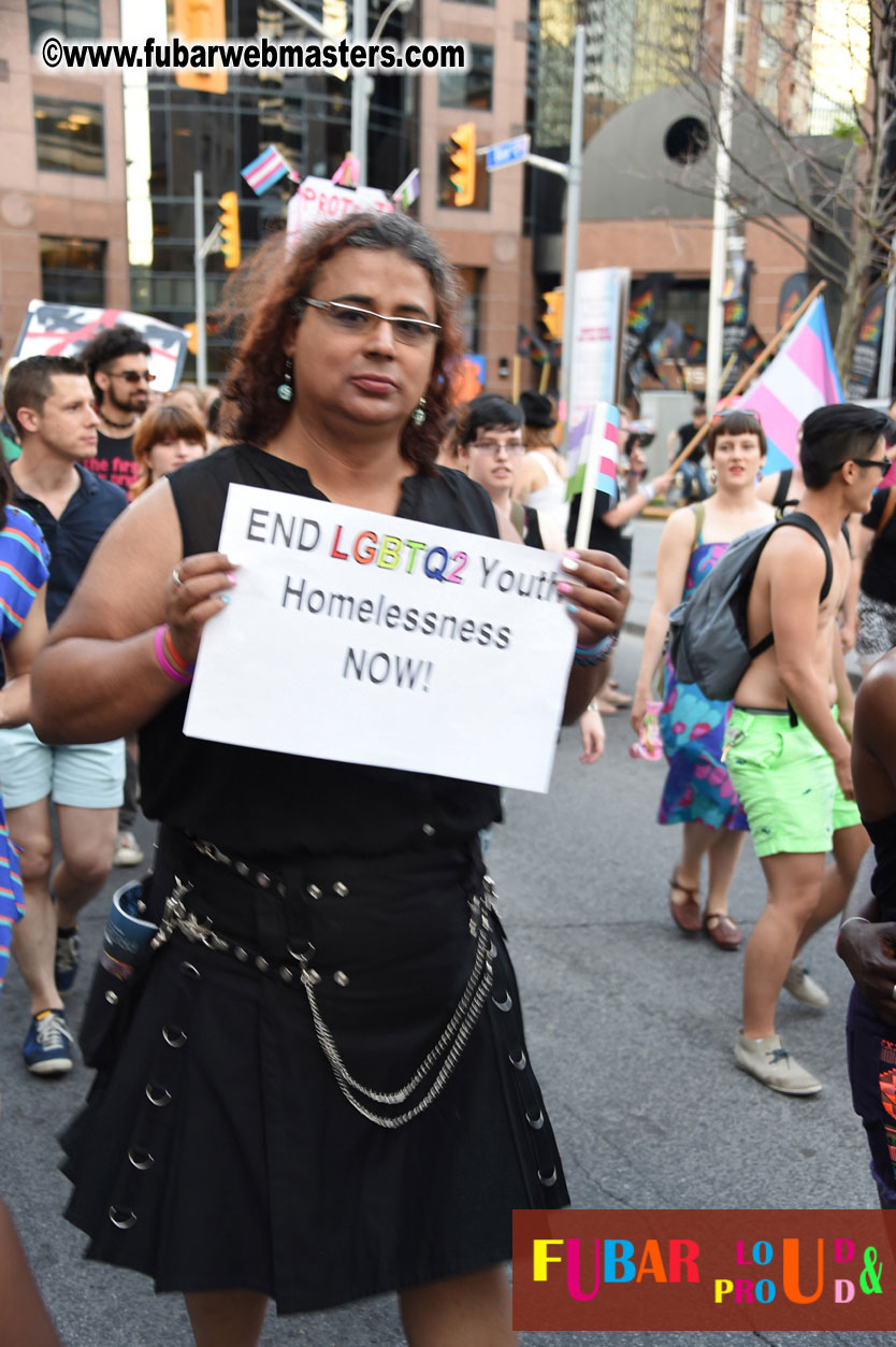 Annual Trans* Pride March