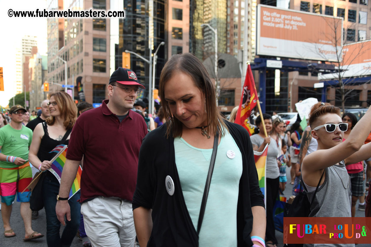 Annual Trans* Pride March