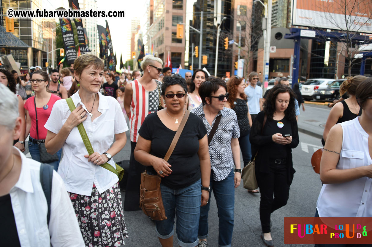 Annual Trans* Pride March