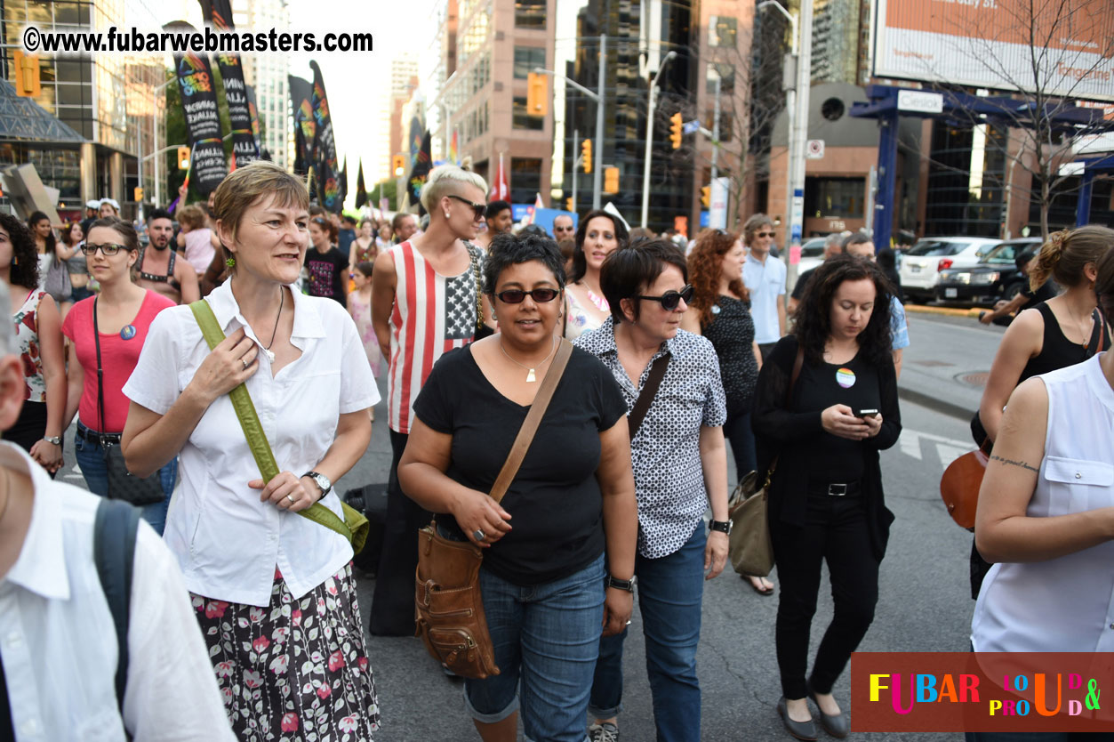 Annual Trans* Pride March