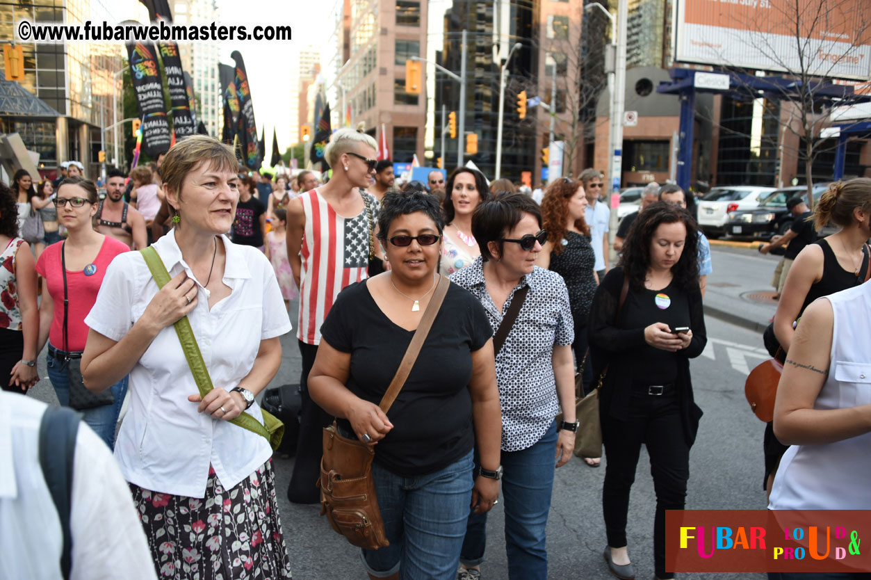 Annual Trans* Pride March