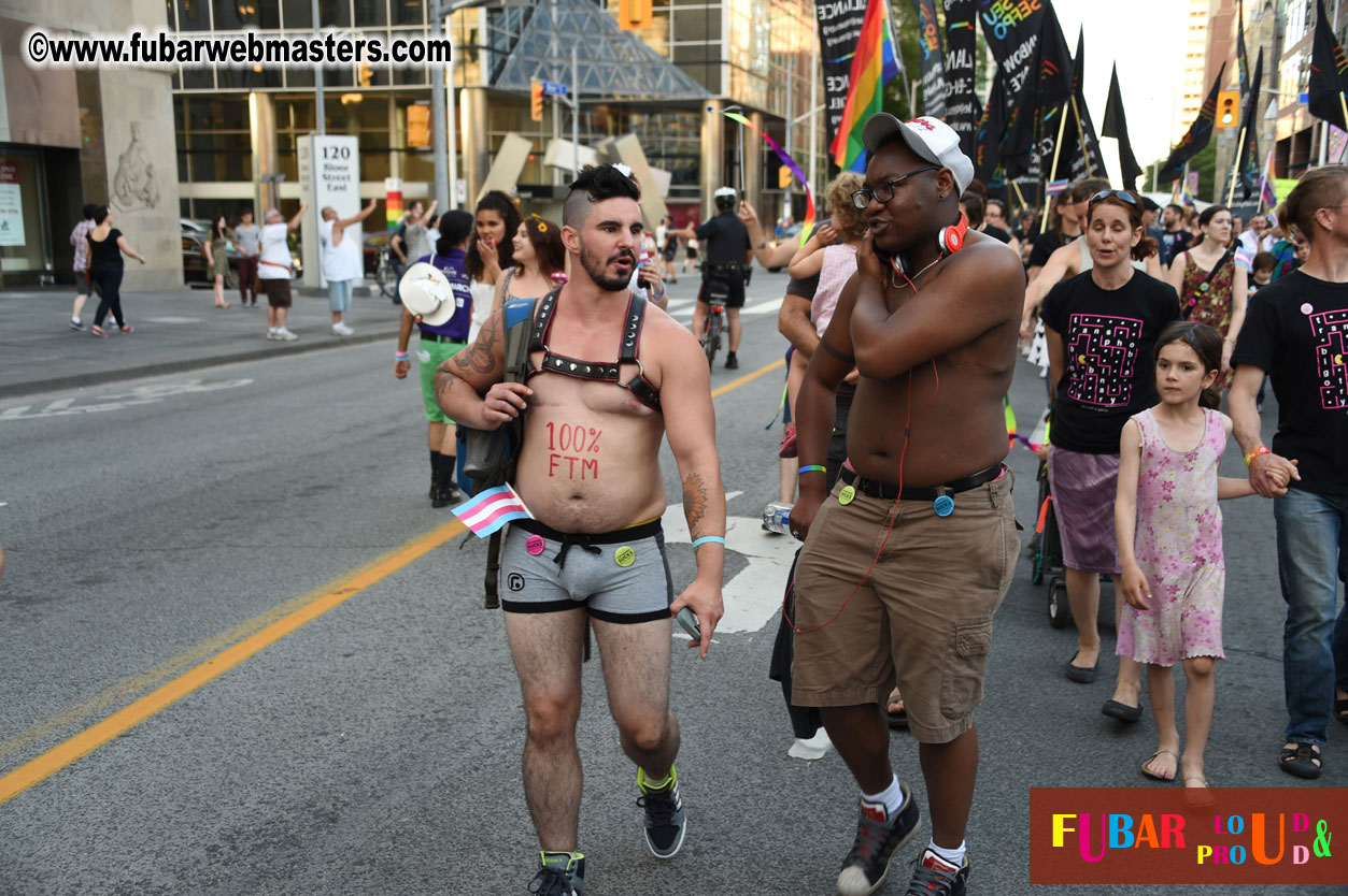 Annual Trans* Pride March