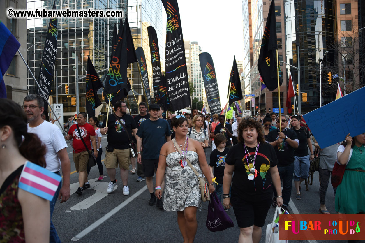 Annual Trans* Pride March