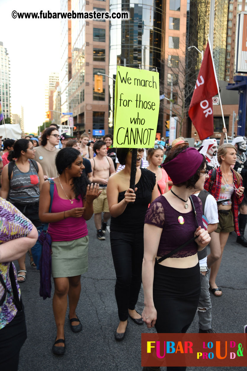 Annual Trans* Pride March