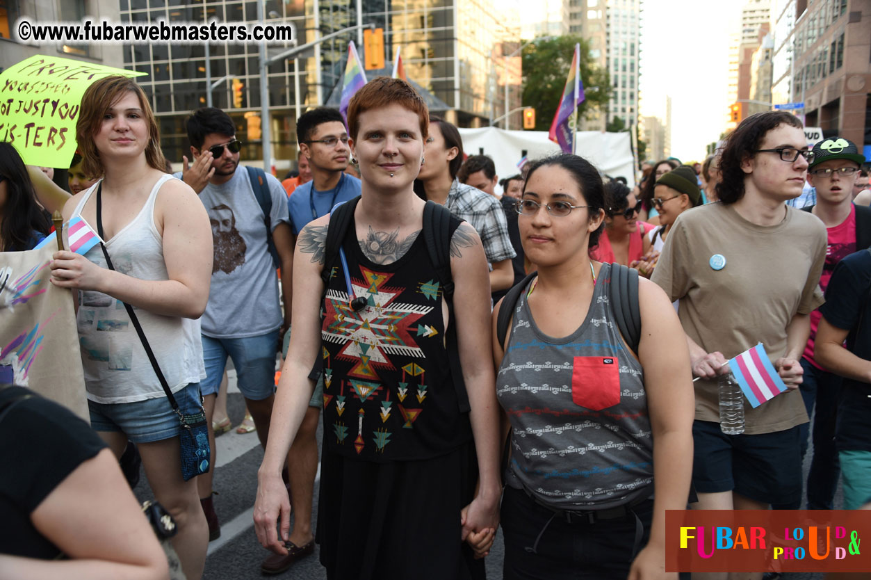 Annual Trans* Pride March