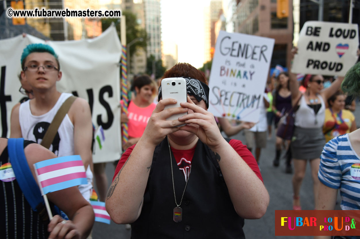 Annual Trans* Pride March