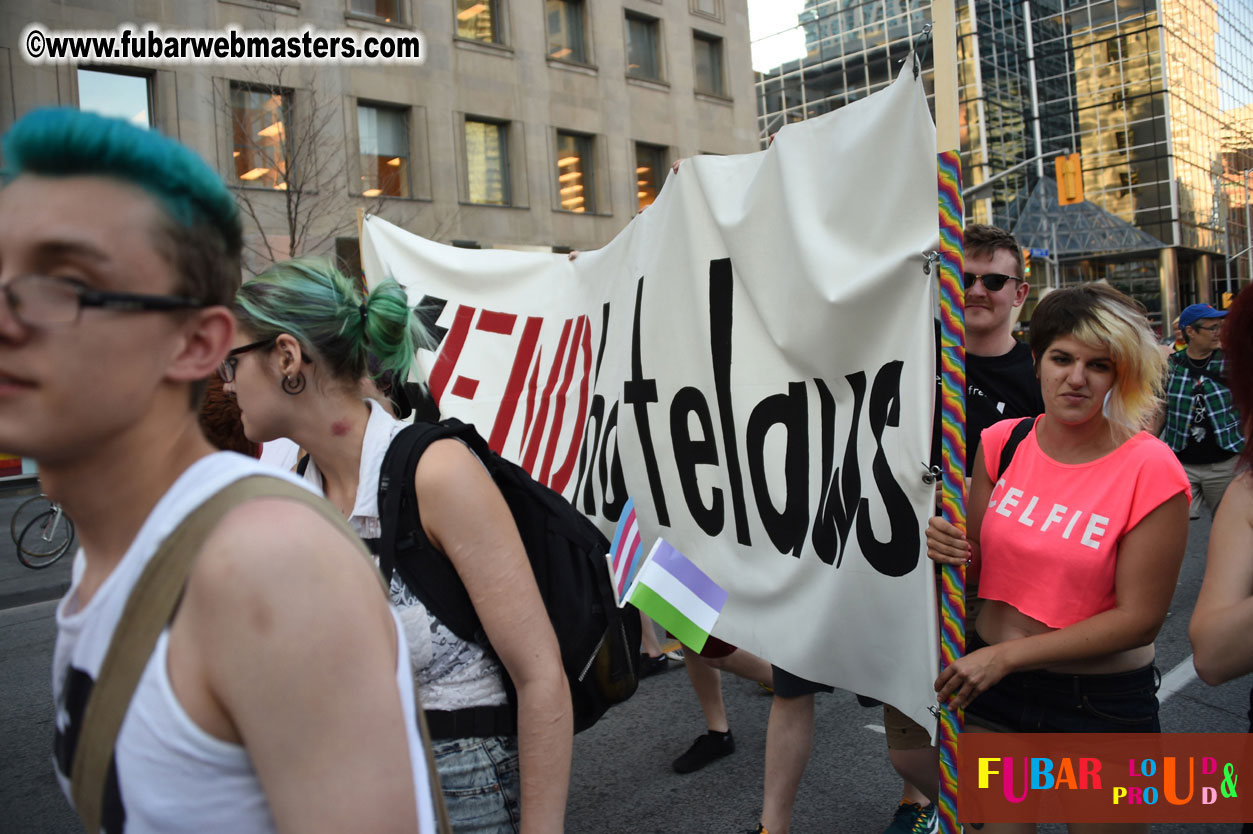 Annual Trans* Pride March