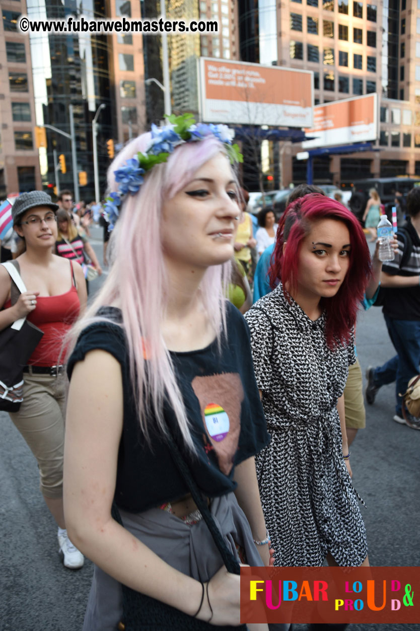 Annual Trans* Pride March