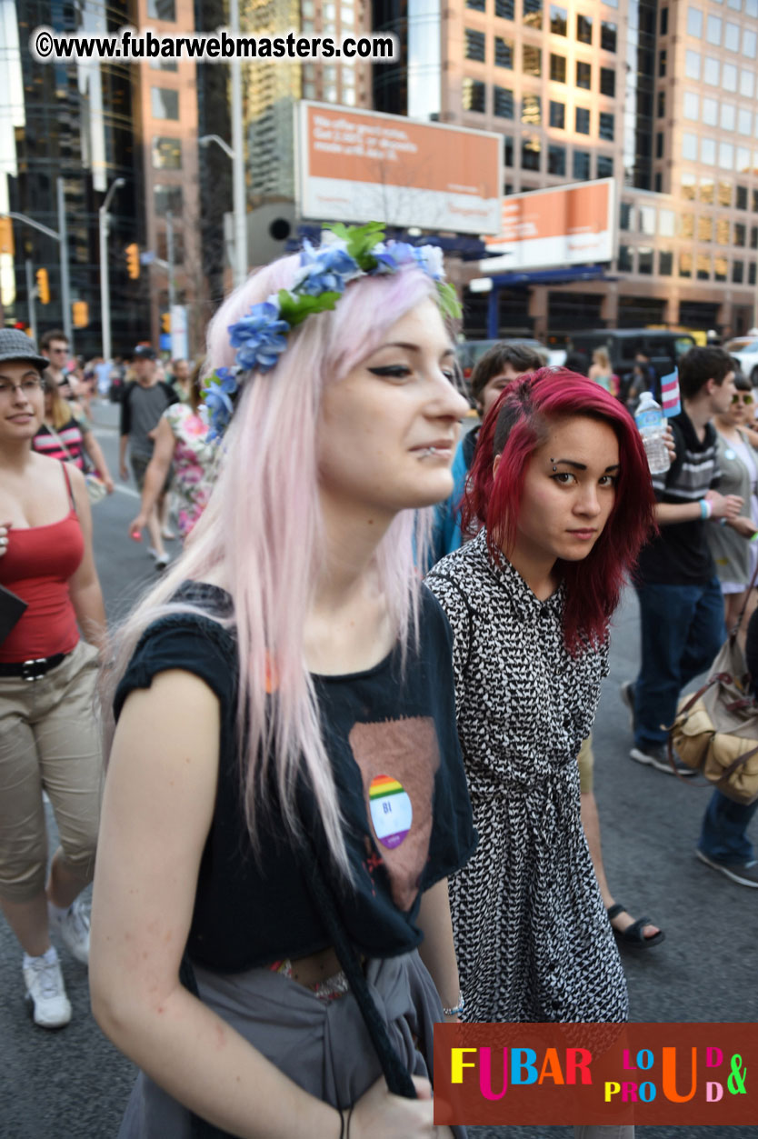 Annual Trans* Pride March