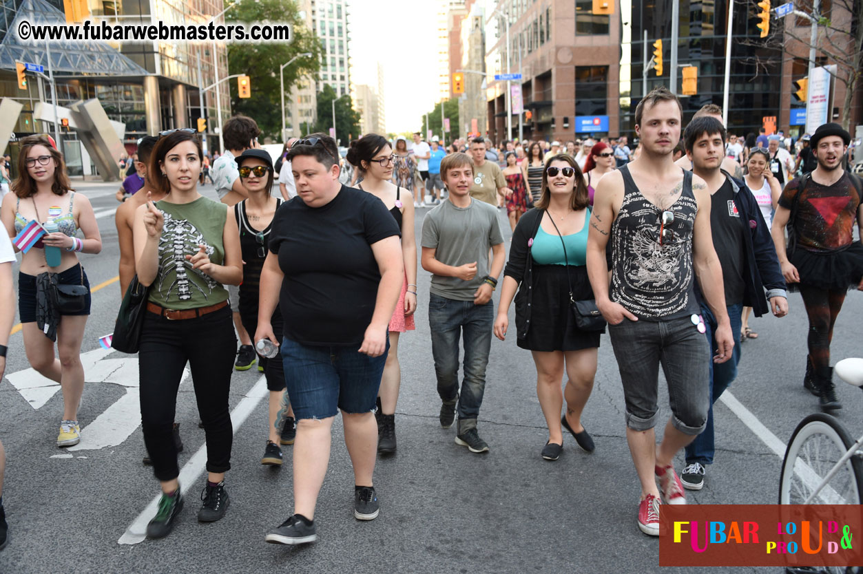 Annual Trans* Pride March