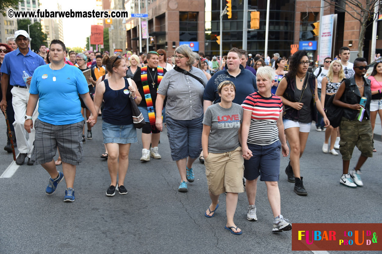 Annual Trans* Pride March