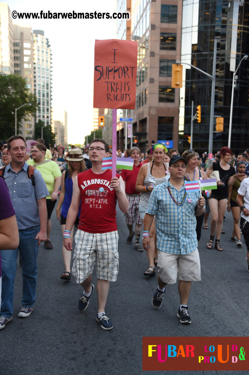 Annual Trans* Pride March