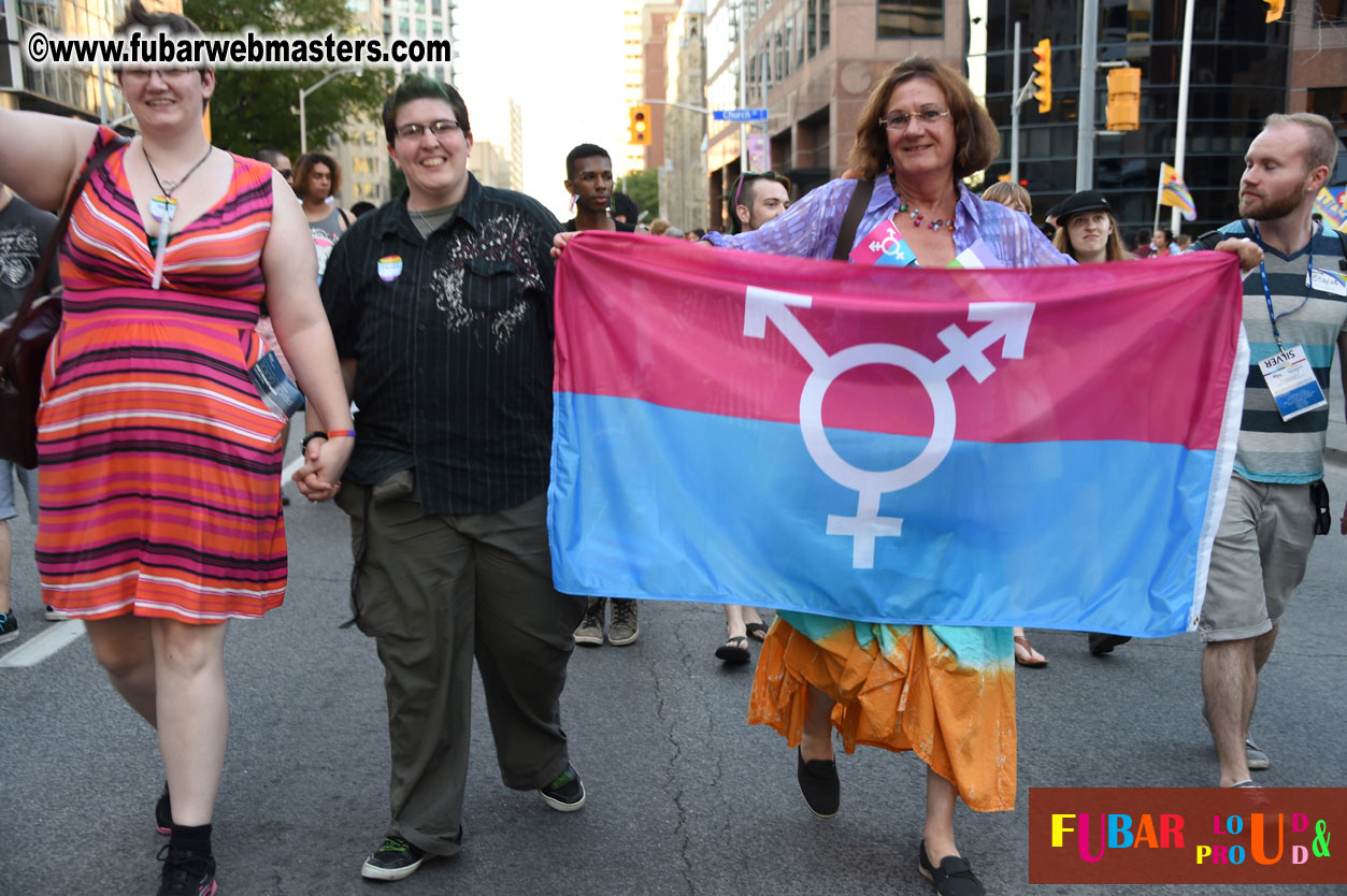 Annual Trans* Pride March