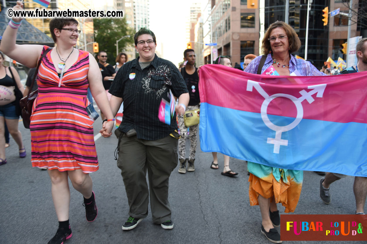 Annual Trans* Pride March