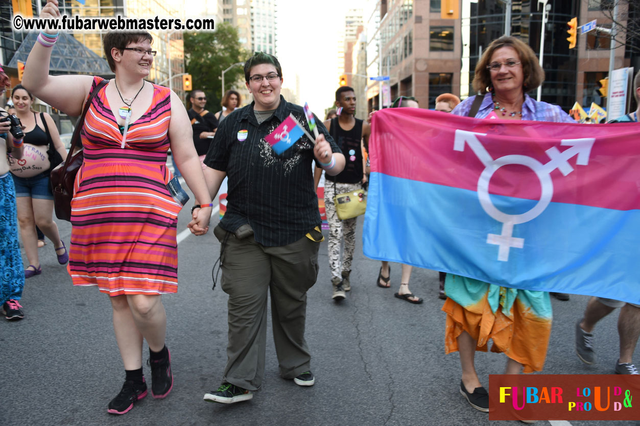 Annual Trans* Pride March