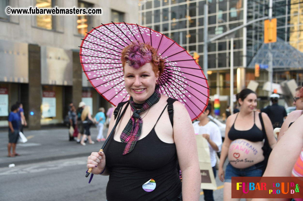 Annual Trans* Pride March