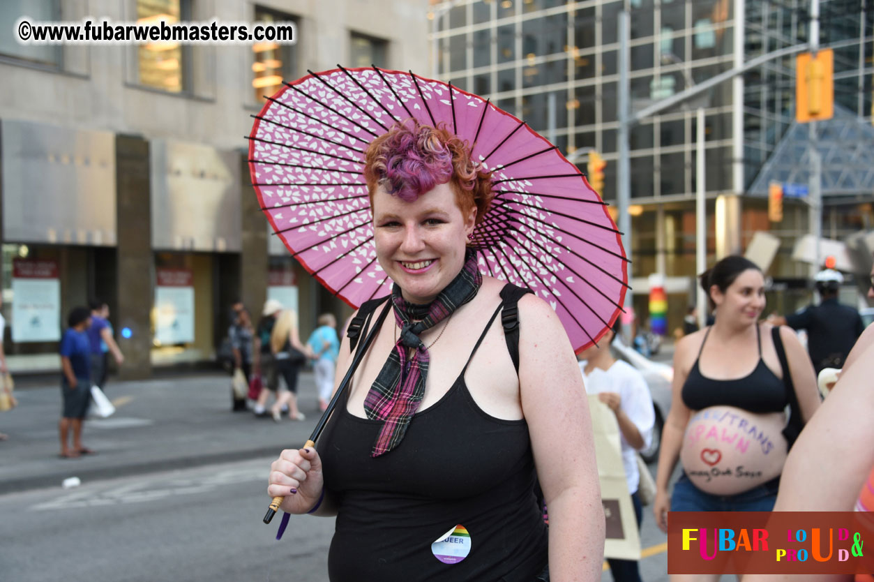 Annual Trans* Pride March