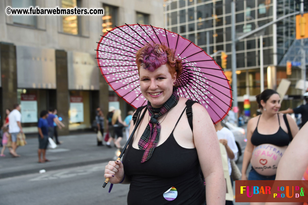 Annual Trans* Pride March