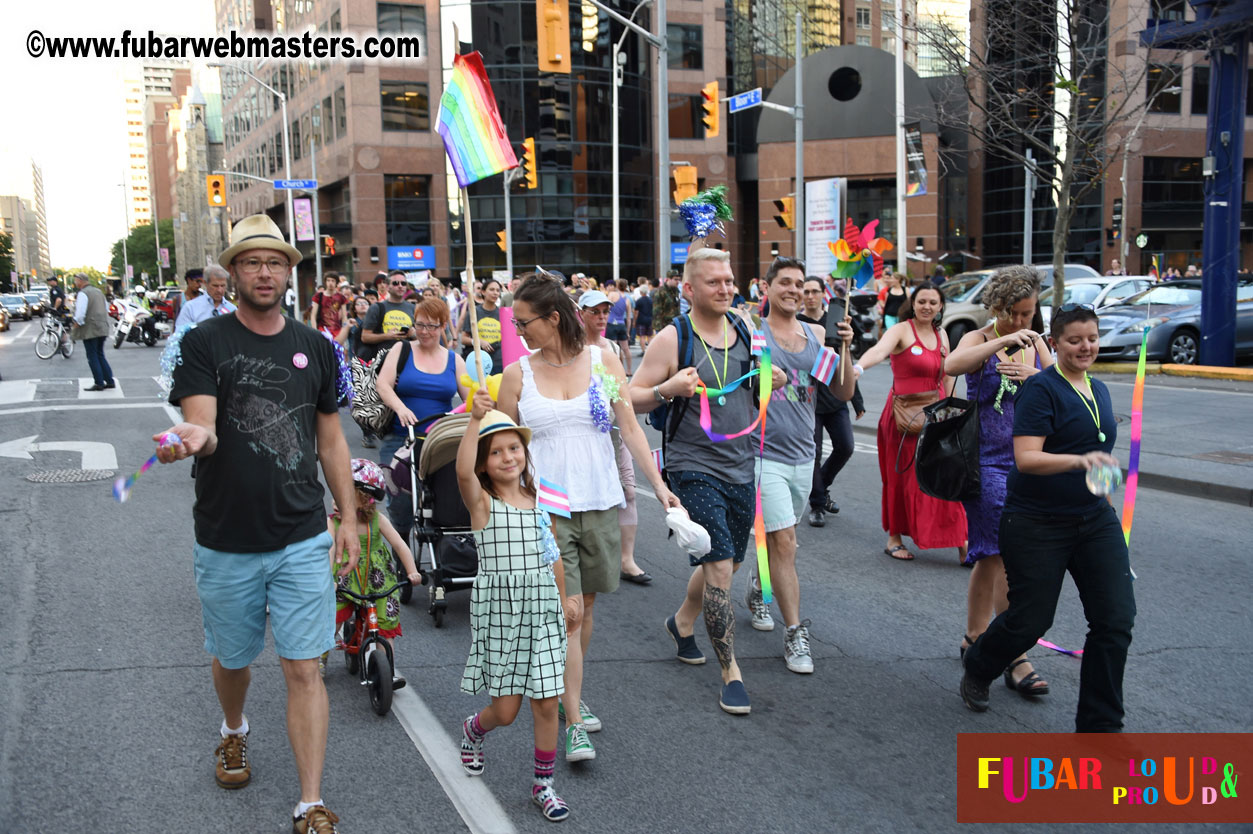 Annual Trans* Pride March