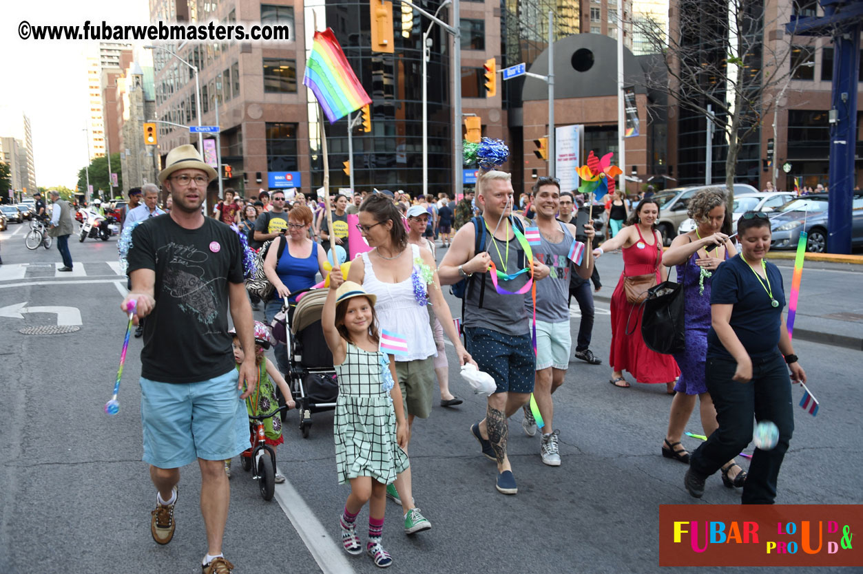 Annual Trans* Pride March